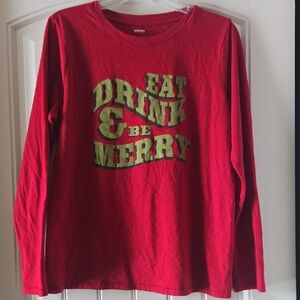 Sonoma Vibrant Red Cotton Blend Top